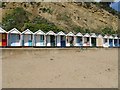 Line of Beach Huts