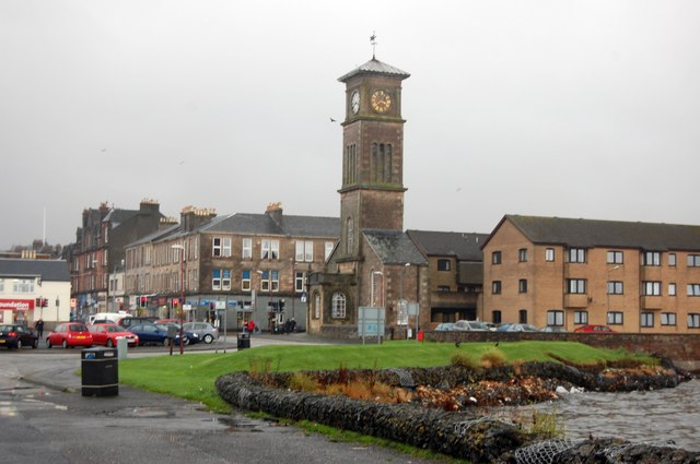 The Clock Tower, Helensburgh © Trevor Harris :: Geograph Britain and ...