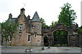 Entrance to Lanrick Castle