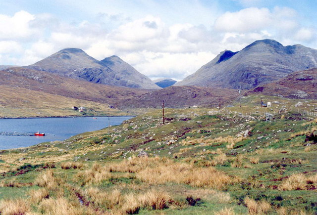 The mountains of North Harris,  Outer Hebrides