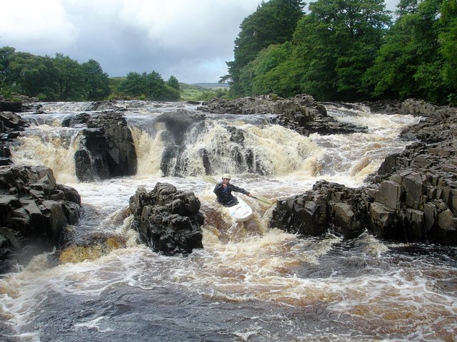 The Middle drop, Dogleg rapid (Salmon... © Andy Waddington :: Geograph ...