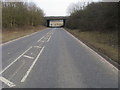 SU4673 : B4494 heads under the M4 bridge by Shaun Ferguson