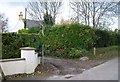 Entrance to footpath linking Kilmegan Road with Priests Road