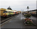 D1661 North Star, shunts a goods train at Minehead