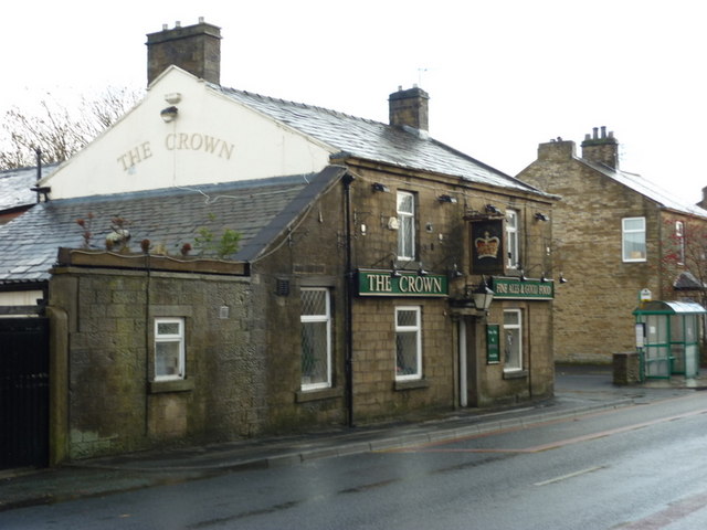 The Crown Public House on Whalley Road, Accrington