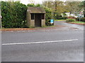 Bus shelter at the corner of Chalk Road and Plaistow road