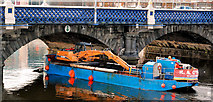 J3474 : Dredging the River Lagan, Belfast -  2010/11 (55) by Albert Bridge