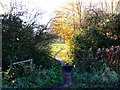 Footpath entrance, near North End