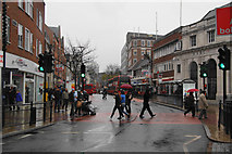 TQ1869 : Eden Street, Kingston upon Thames by Bill Boaden
