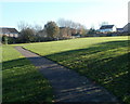 Open ground adjacent to Nant-y-Rhos, Cardiff