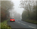 2010 : B4069 north east at the end of Dodford Lane