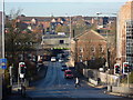 Looking along Hady Hill and Hollis Lane into Chesterfield