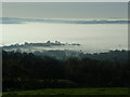 Inversion mist and fog Teme Valley