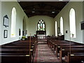 SD5399 : St Thomas' Church, Selside, Interior by Alexander P Kapp