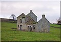 Derelict farmhouse above Mickleton