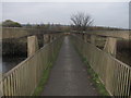 Footbridge over River Calder