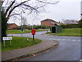 Lodge  Road & Orchard Valley Postbox