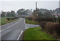 B6417 past Spring Lane and Elmton Park Farm