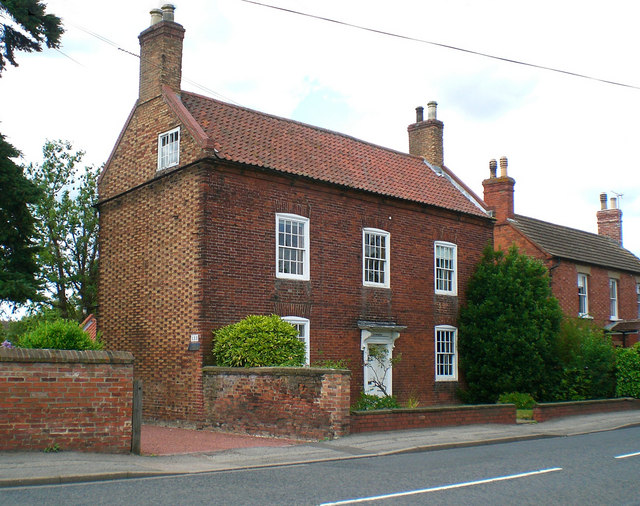 Georgian house in Collingham © Stefan Czapski cc-by-sa/2.0 :: Geograph ...