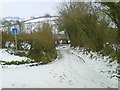 ST6838 : Mill lane in the Snow by Nigel Mykura