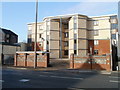 Cardiff : Cowbridge Road West flats opposite Colin Way