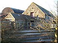 Traditional farm buildings at Plasnewydd