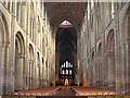 TL5480 : Ely Cathedral - view east towards the crossing by Evelyn Simak