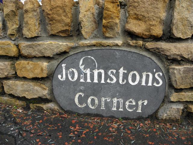 Johnston's Corner and "Johnston's Motor Car", Stranorlar