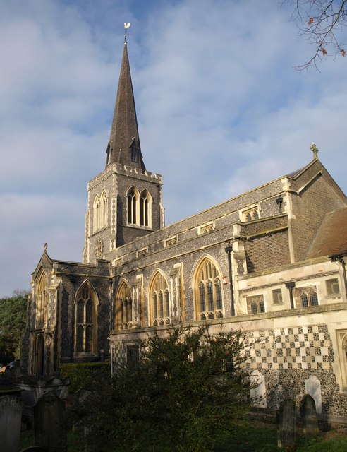 St Mary's church, Wimbledon © Derek Harper :: Geograph Britain and Ireland