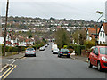 View down Rickman Hill