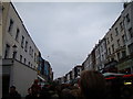 View NNW down Portobello Road