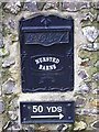 Post box at Nursted Barns