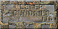 Ulster Foundries manhole cover, Dunmurry (2)