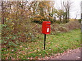 Poulner: postbox № BH24 61, Linbrook