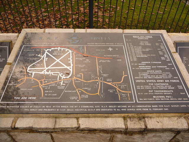 Ibsley: detail of RAF memorial © Chris Downer cc-by-sa/2.0 :: Geograph ...