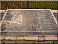 Ibsley: detail of RAF memorial