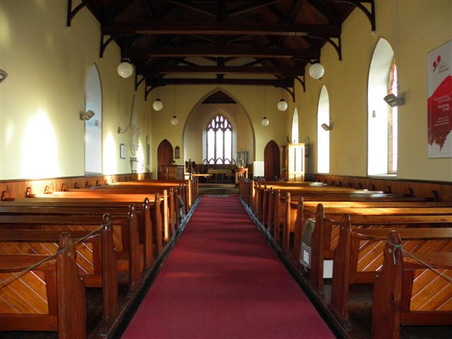 Interior, St Patrick's Church of Ireland, Donaghmore