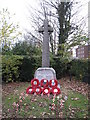 War Memorial at St Michael and All Angels Church, Lowfield Heath, West Sussex