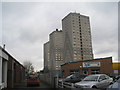 The Crosby Towers from Wells Street