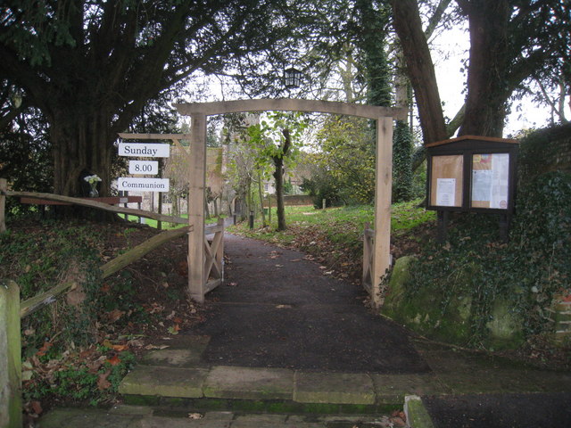 A simple Lych Gate