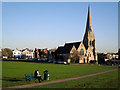 Reading near Blackheath Church.