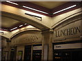 Baker Street station: old sign