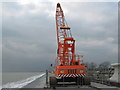 Crane on Dymchurch Seafront