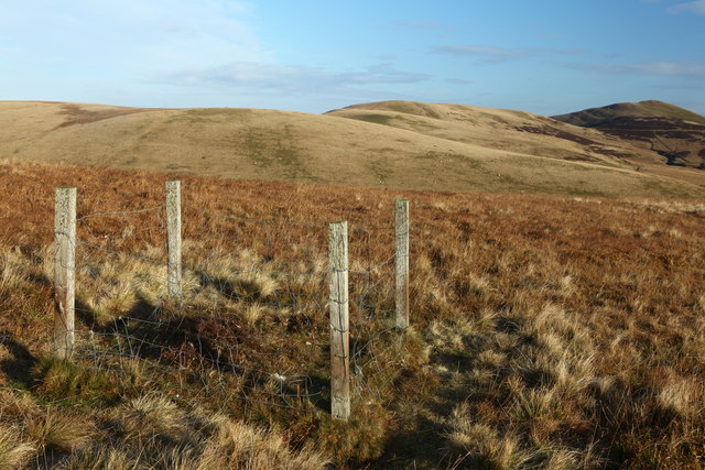 Fenced enclosure on Bell's Hill