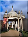 TQ3104 : Royal Pavilion arch  by Paul Gillett