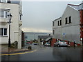 Fulke Street on a damp day, Milford Haven