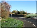 Entrance road to Hill Barton Business Park