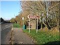 A3052 at Crealy, looking west