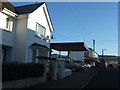 Used cars on forecourt, Newton Poppleford