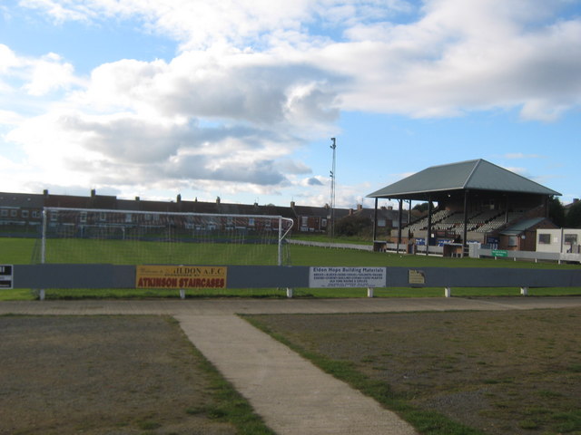 Shildon Football Club ground in Dean Street